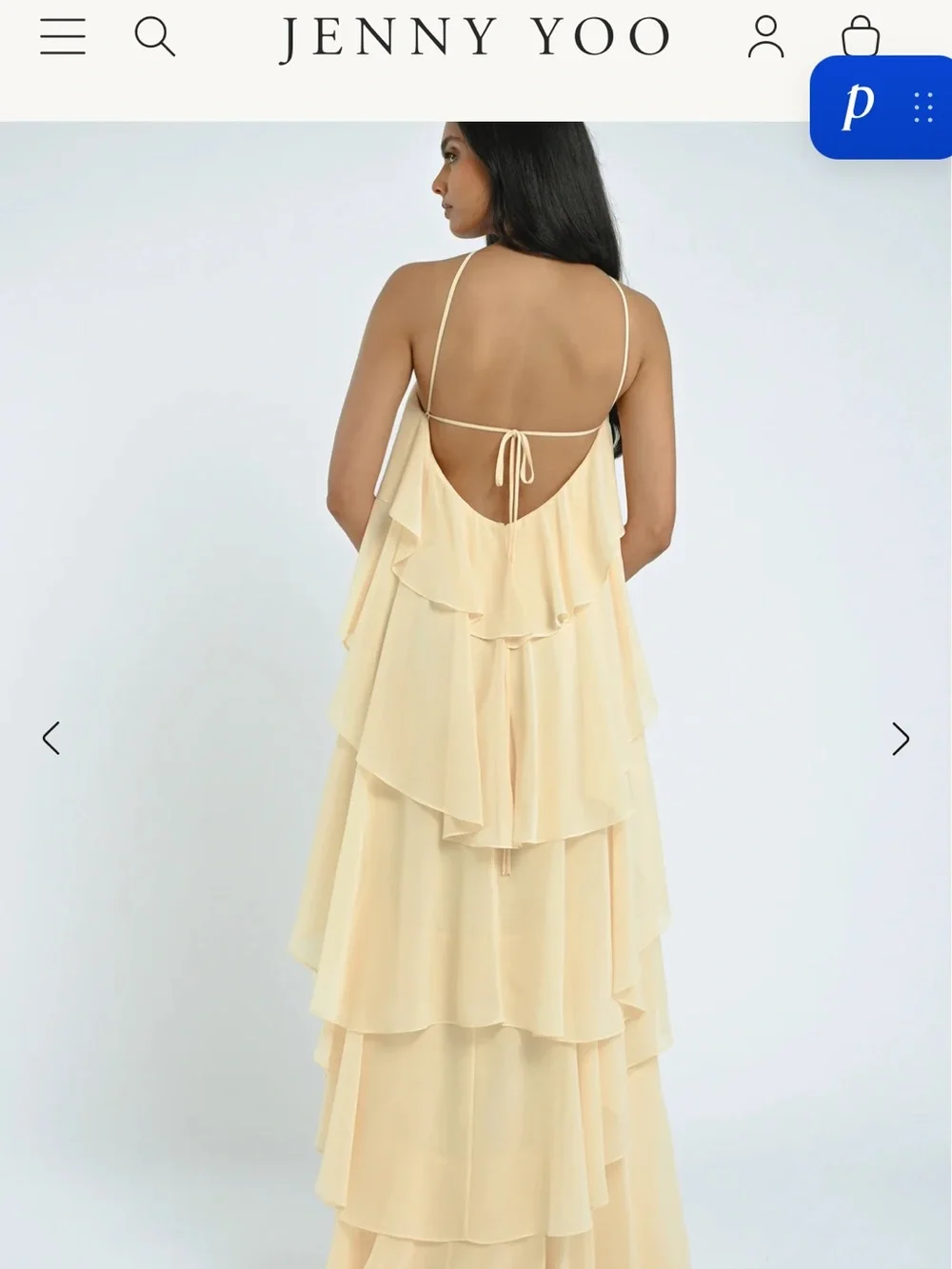Jenny Yoo flowy buttercup